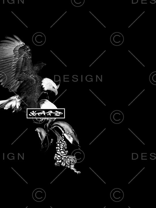 老鹰印花华亿平台图片