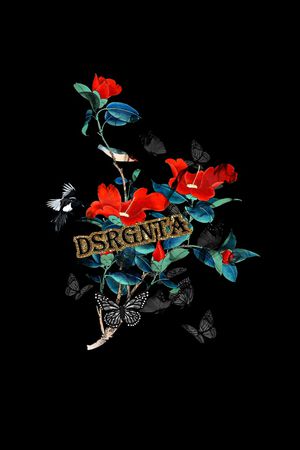 复古花卉印花华亿平台图片