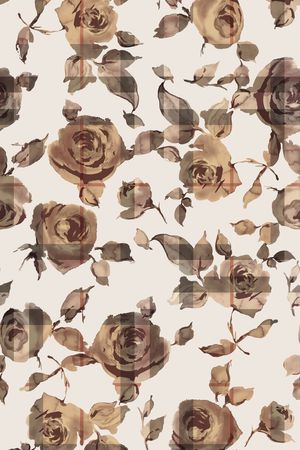 玫瑰印花华亿平台图片