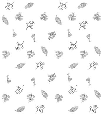 树叶印花华亿平台图片