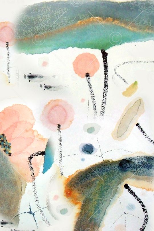 手绘印花华亿平台图片