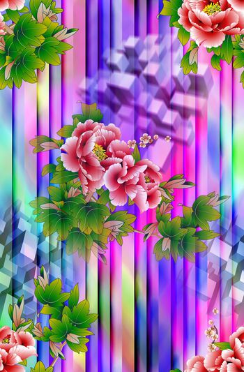 大花印花华亿平台图片