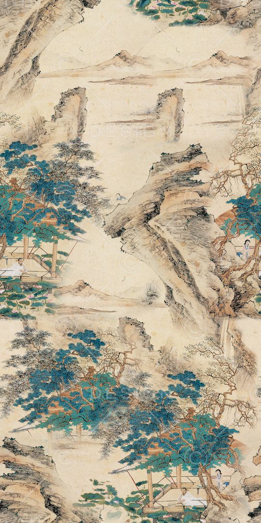 风景印花华亿平台图片