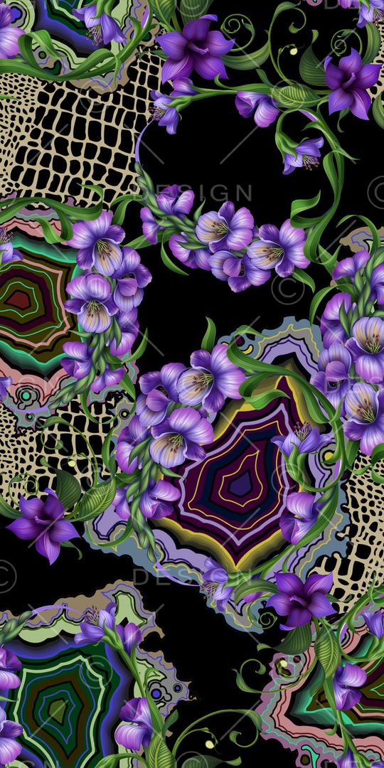 几何印花华亿平台图片