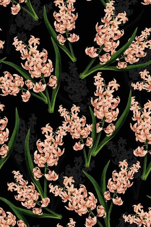 复古花卉印花华亿平台图片