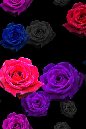 玫瑰印花华亿平台图片