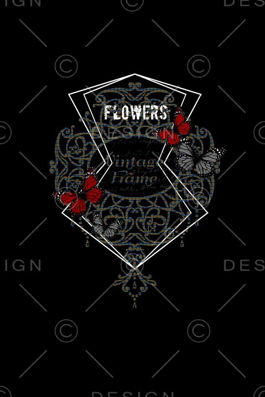 抽象印花华亿平台图片