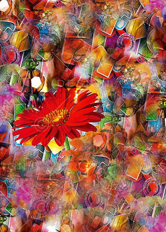 乱花印花华亿平台图片