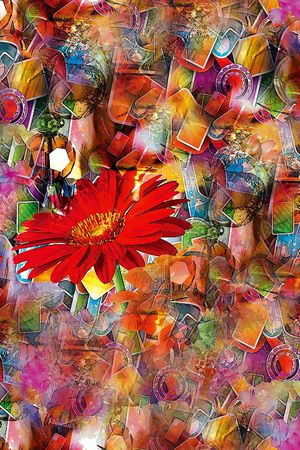 乱花印花华亿平台图片