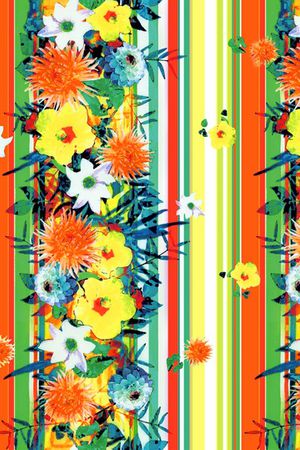 花朵印花华亿平台图片