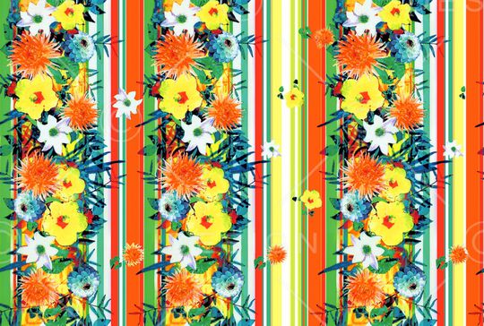 花朵印花华亿平台图片