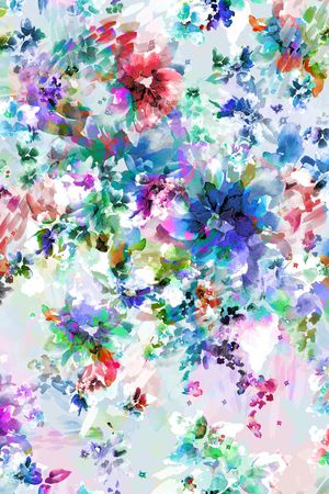 乱花印花华亿平台图片