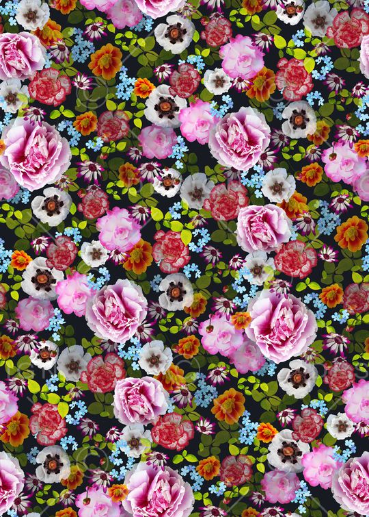 康乃馨印花华亿平台图片