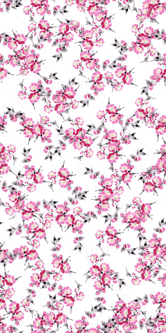 数码花卉类印花华亿平台图片