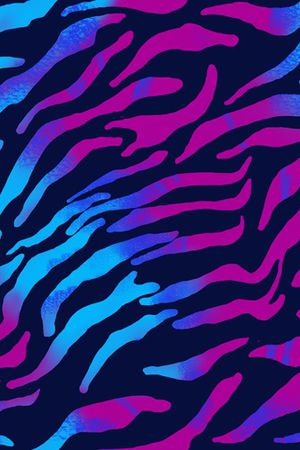 斑马纹印花华亿平台图片