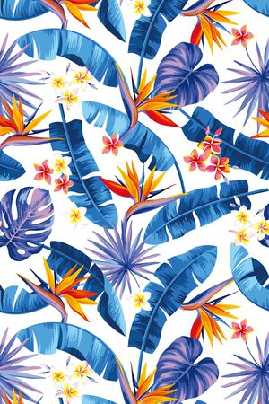 热带丛林印花华亿平台图片