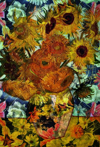 花朵印花华亿平台图片