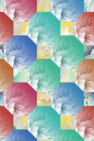 彩色印花华亿平台图片