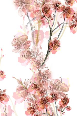 梅花印花华亿平台图片