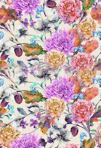 牡丹印花华亿平台图片