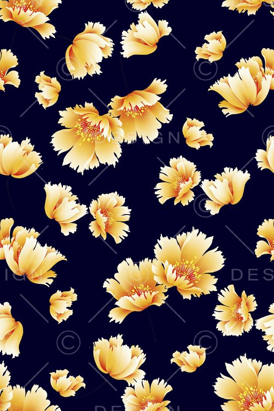 花瓣印花华亿平台图片