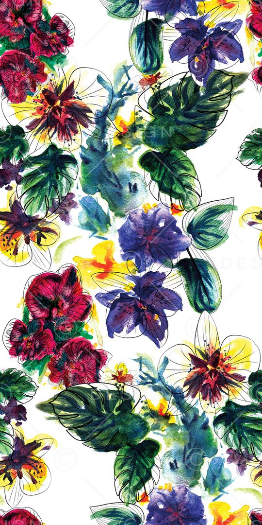 抽象印花华亿平台图片