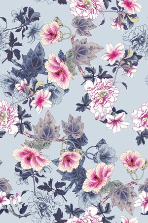 春夏印花华亿平台图片