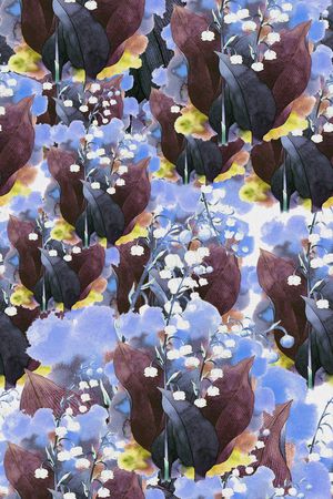 花朵印花华亿平台图片