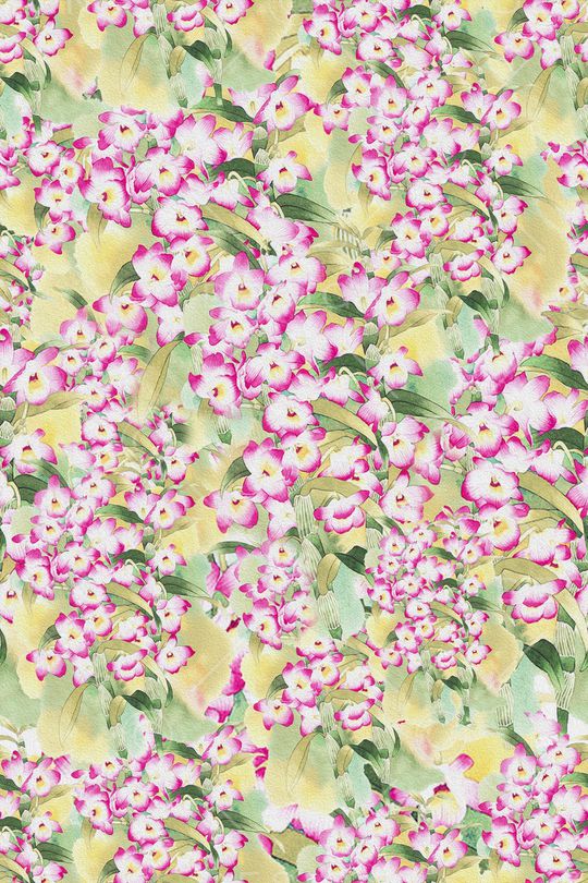 花朵印花华亿平台图片