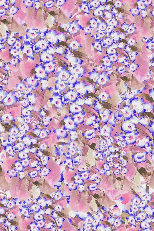 花朵印花华亿平台图片