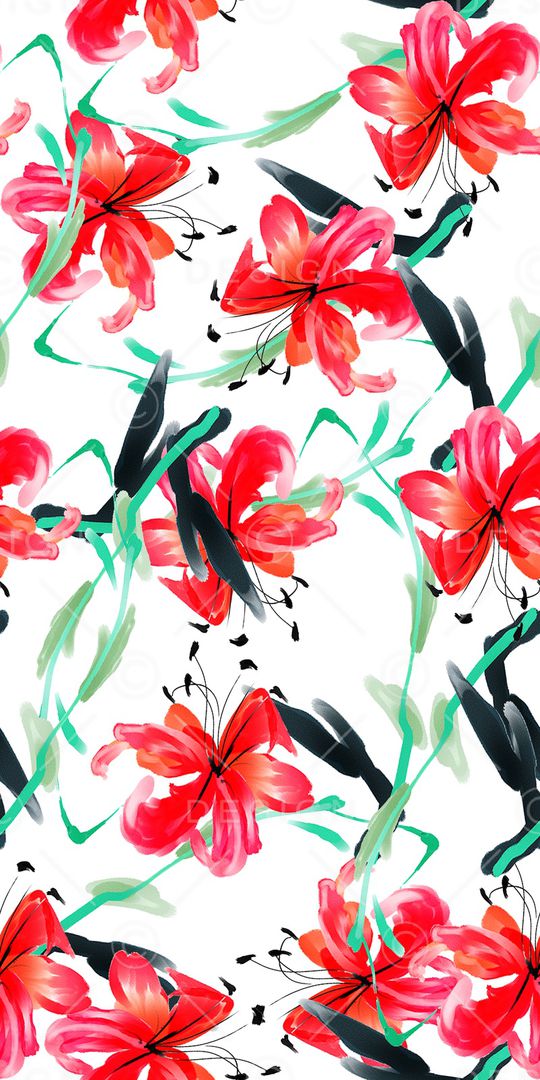 花朵印花华亿平台图片