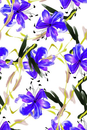 花朵印花华亿平台图片