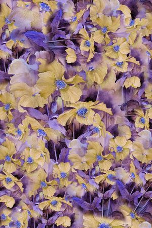 花朵印花华亿平台图片