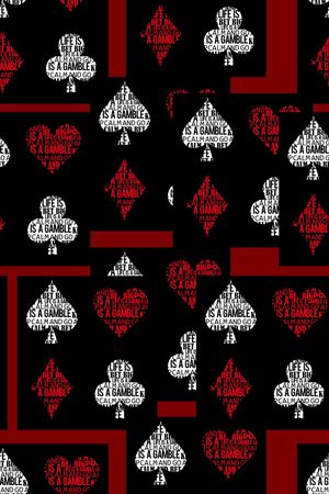 不规则几何印花华亿平台图片