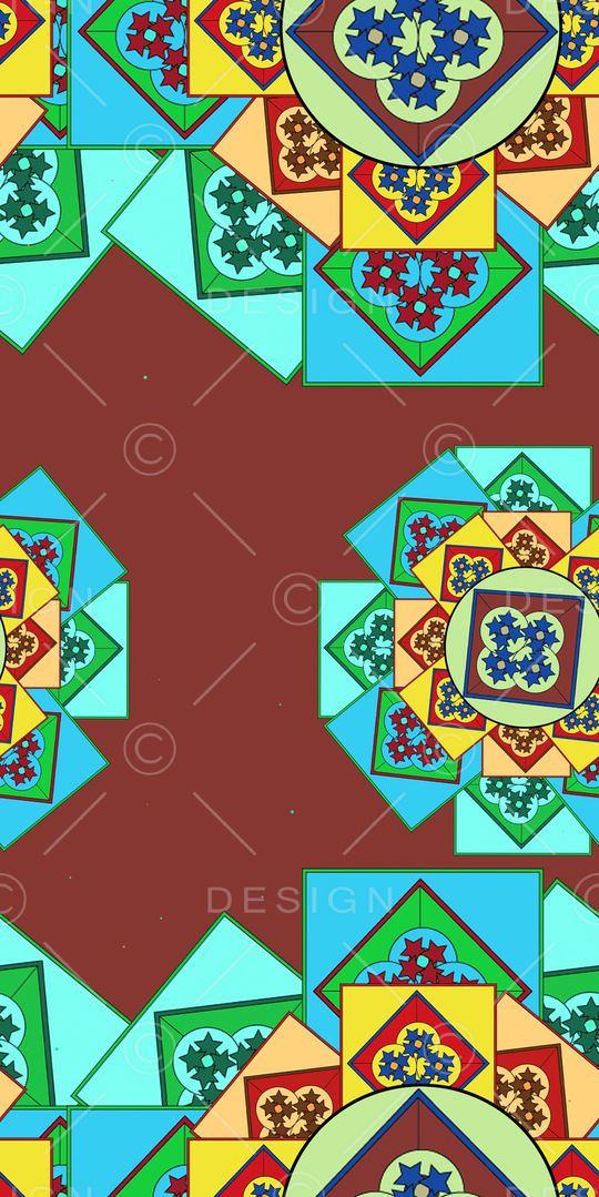 五角星印花华亿平台图片