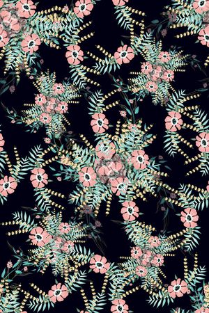 水仙花印花华亿平台图片