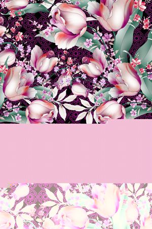 花朵印花华亿平台图片