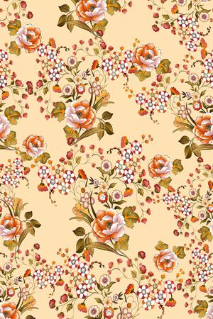 小碎花印花华亿平台图片