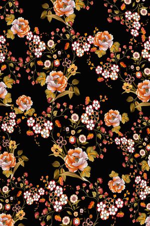 小碎花印花华亿平台图片