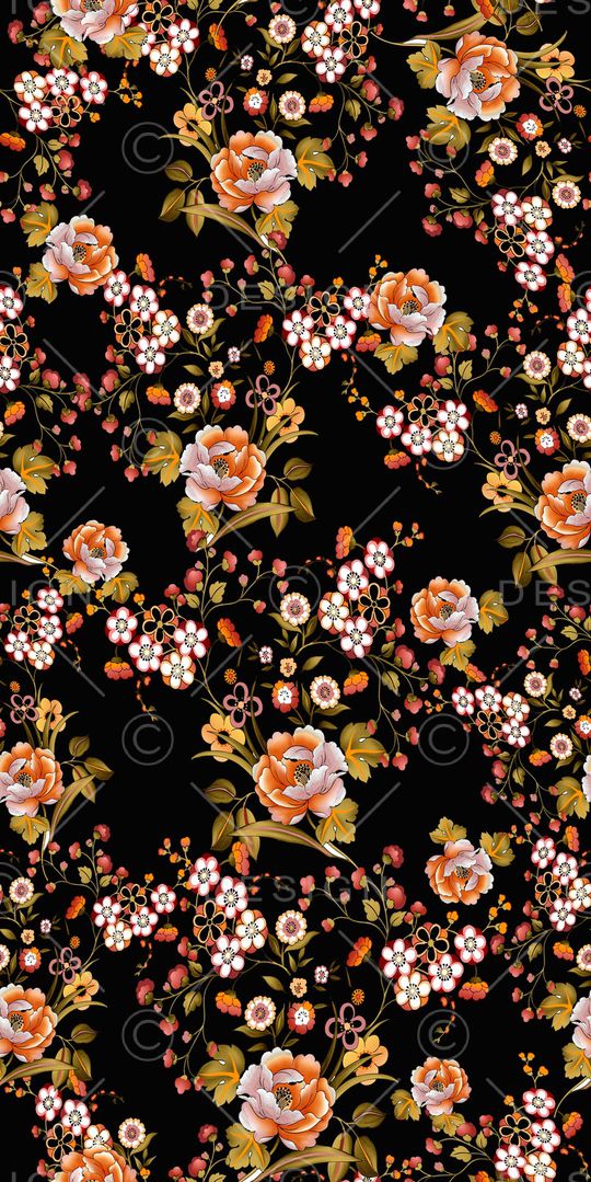 小碎花印花华亿平台图片