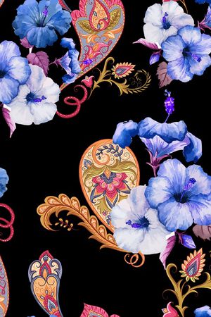 腰果印花华亿平台图片