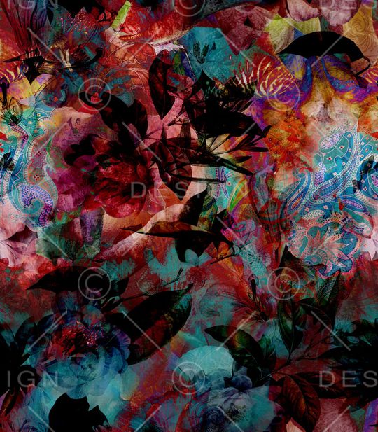 火腿花印花华亿平台图片