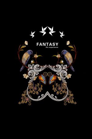 抽象印花华亿平台图片