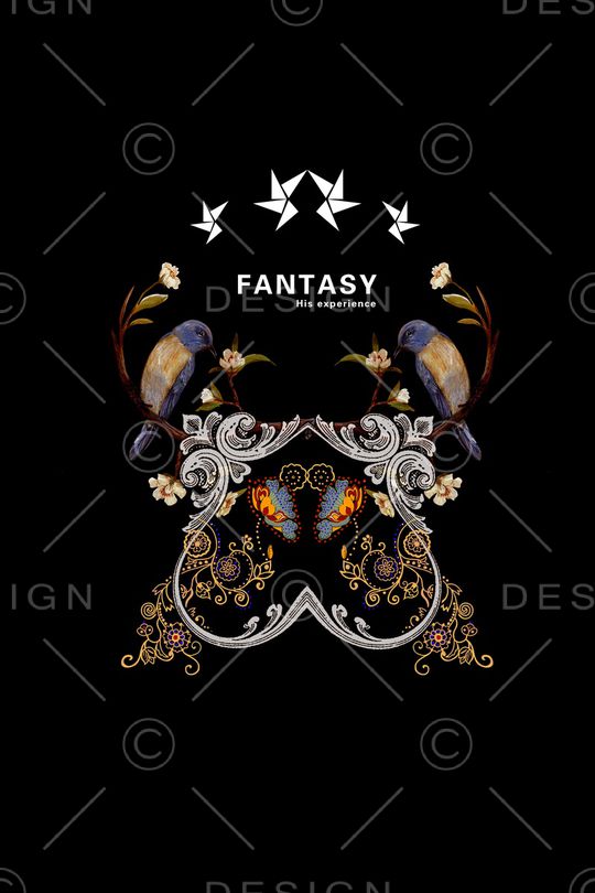 抽象印花华亿平台图片