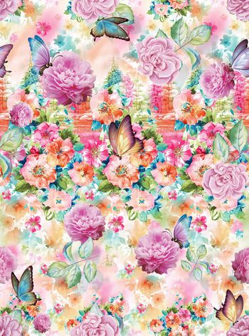 743576-手绘中国风繁花似锦时尚女装.