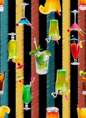 手绘花卉冰爽夏季女装印花华亿平台图片