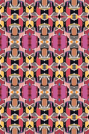 小方块印花华亿平台图片