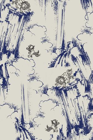 山脉印花华亿平台图片