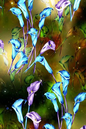 花朵印花华亿平台图片