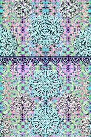 民族风印花华亿平台图片